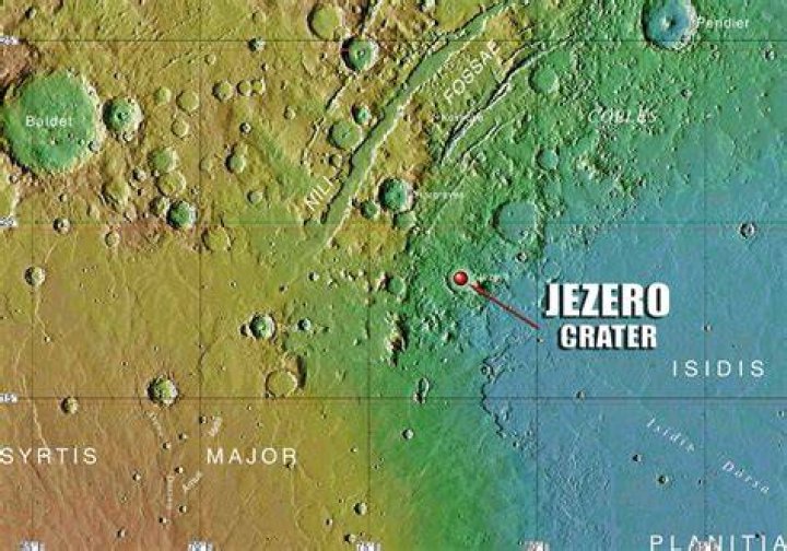 Why jezero crater name?