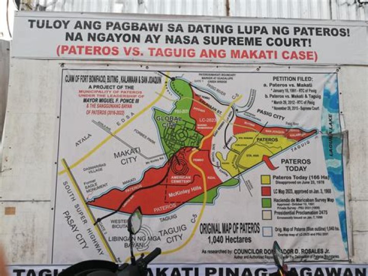 Why pateros is not a city?