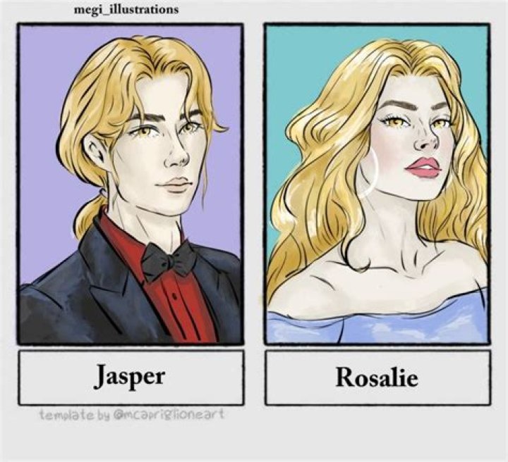 Why rosalie and jasper hale?