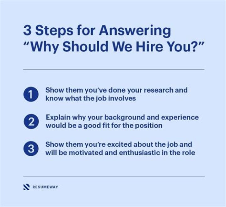 Why should you be hired for this role?