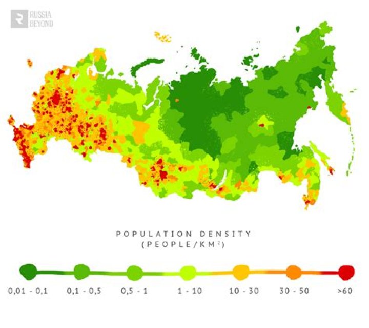 Why siberia is sparsely populated?
