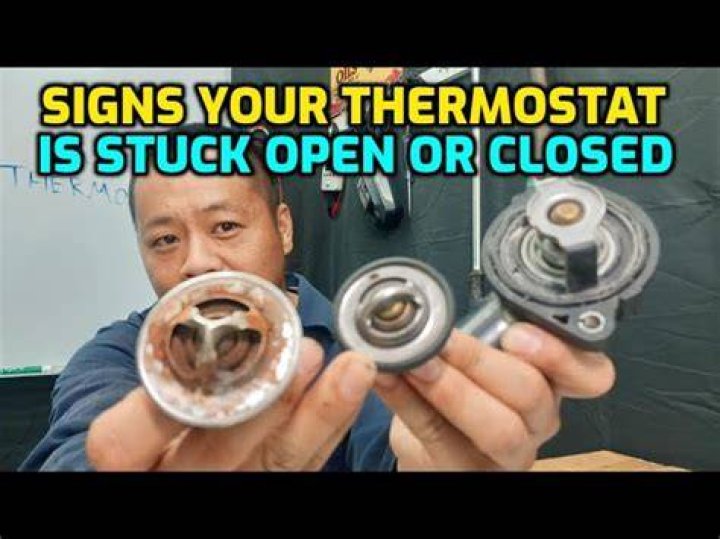 Why thermostat stuck open?