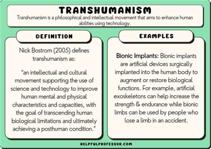 Why transhumanism is good?