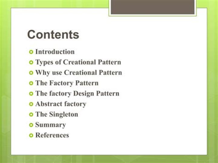 Why use creational pattern?