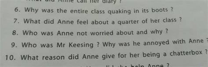 Why was the entire class quaking in its boots?