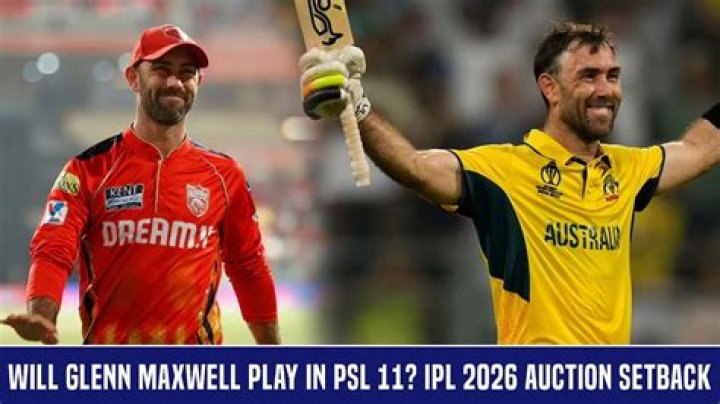 Will maxwell play ipl 2020?