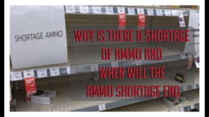 Will the ammo shortage end?