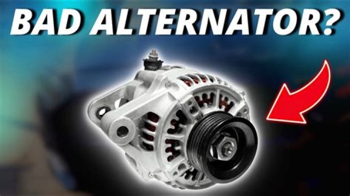 Would a bad alternator cause lights to flicker?