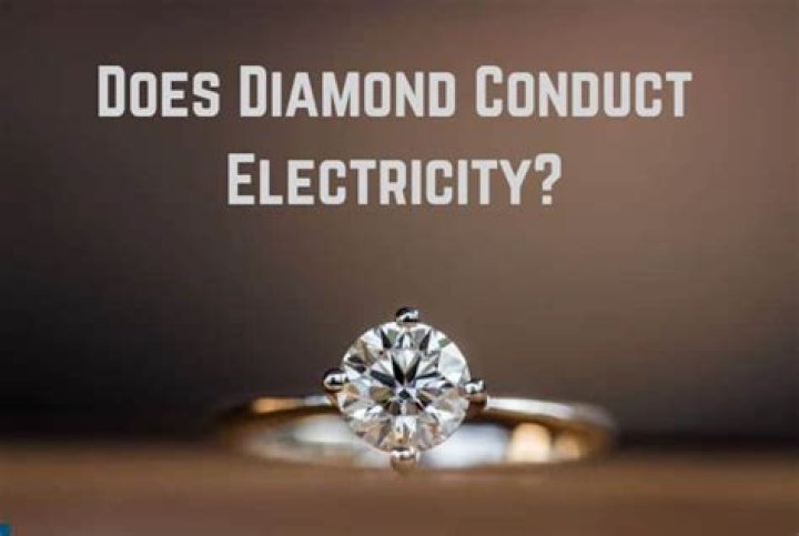 Would diamond conduct electricity?